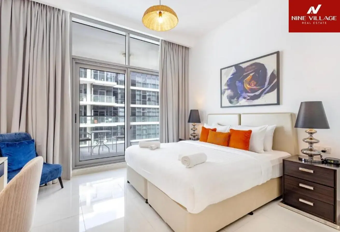Furnished 2 Bed +Maid - Golf & Pool View - Terrace