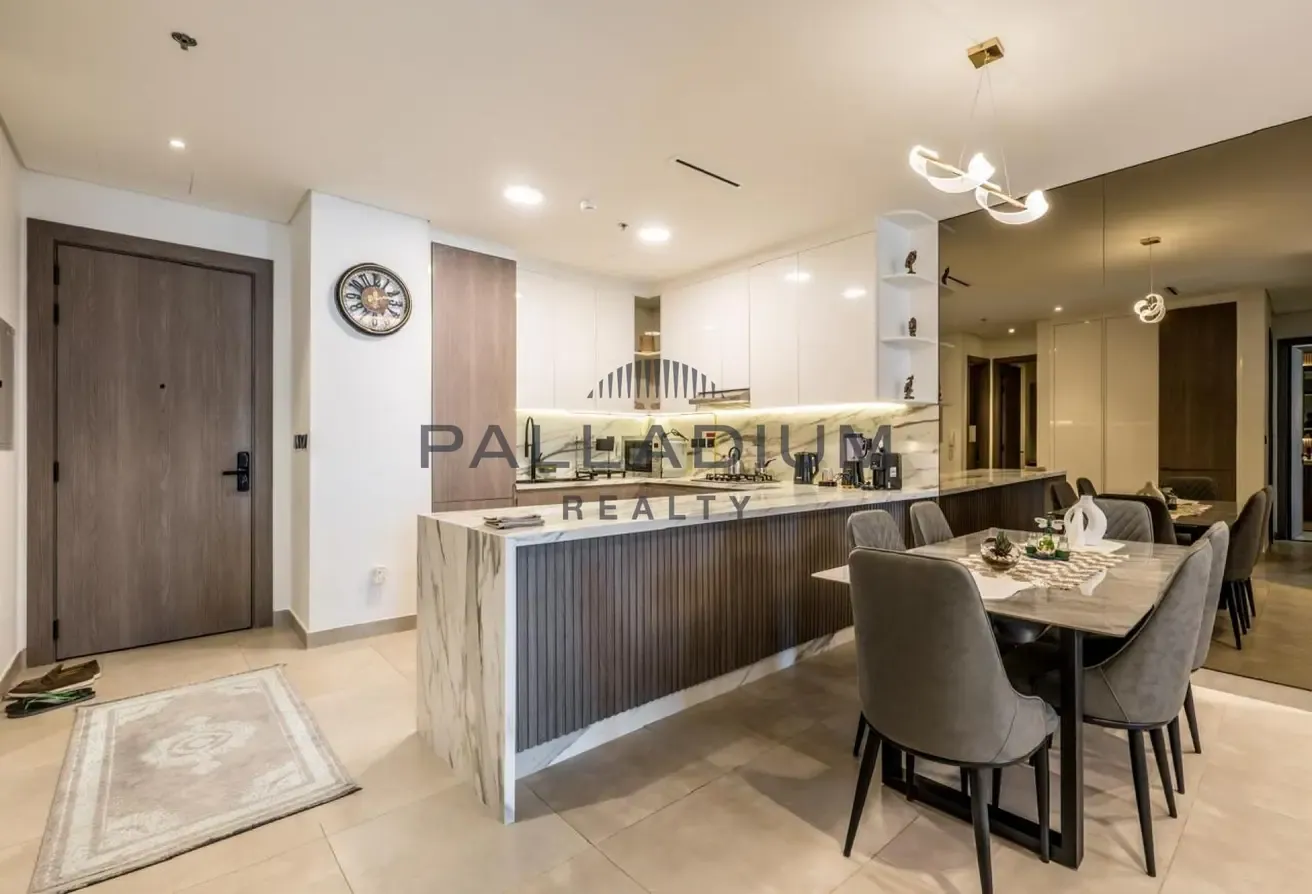 PARK VIEW | FULLY FURNISHED | 1BR + STUDY