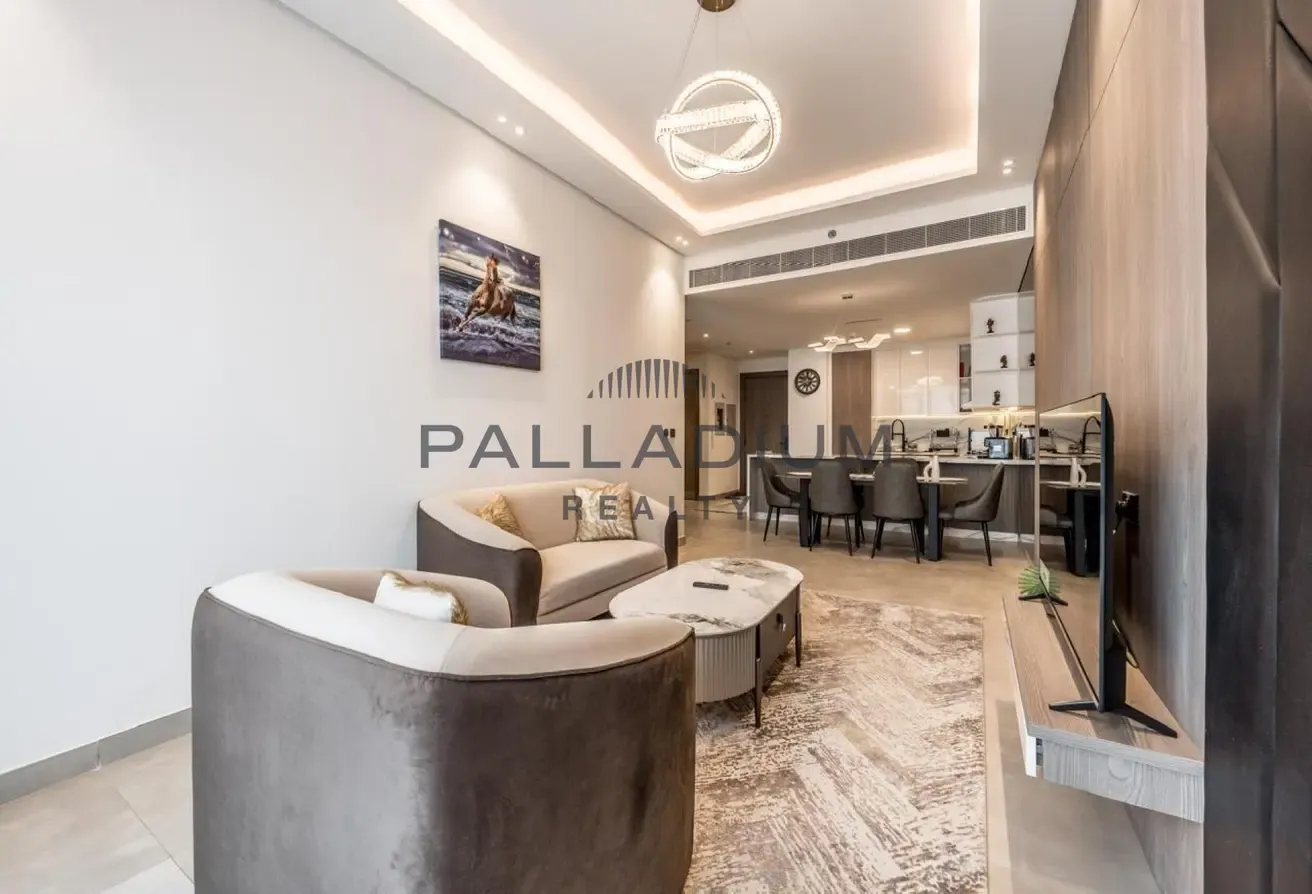 PARK VIEW | FULLY FURNISHED | 1BR + STUDY