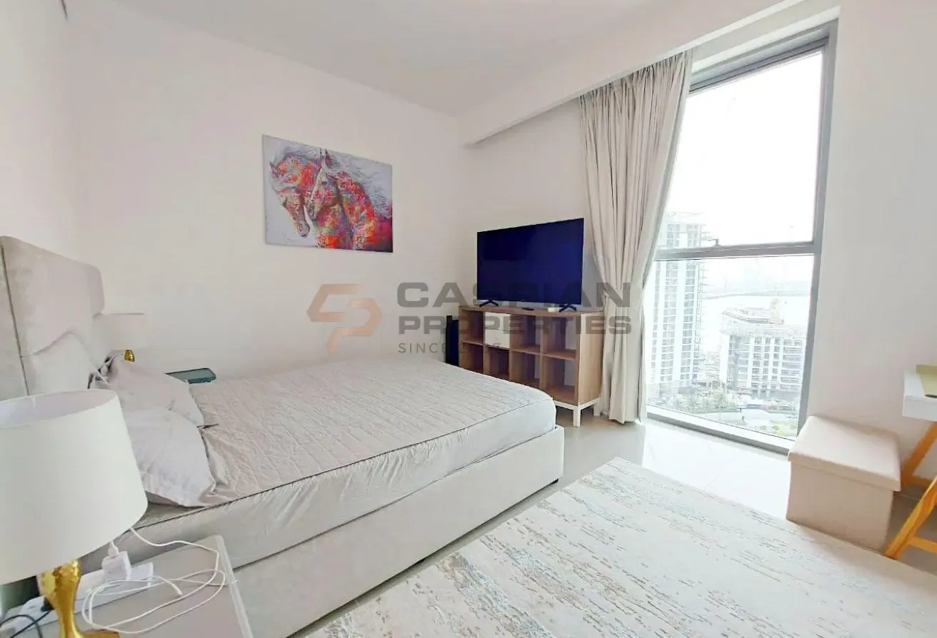 Modern | Furnished | Burj Khalifa & Sea Views