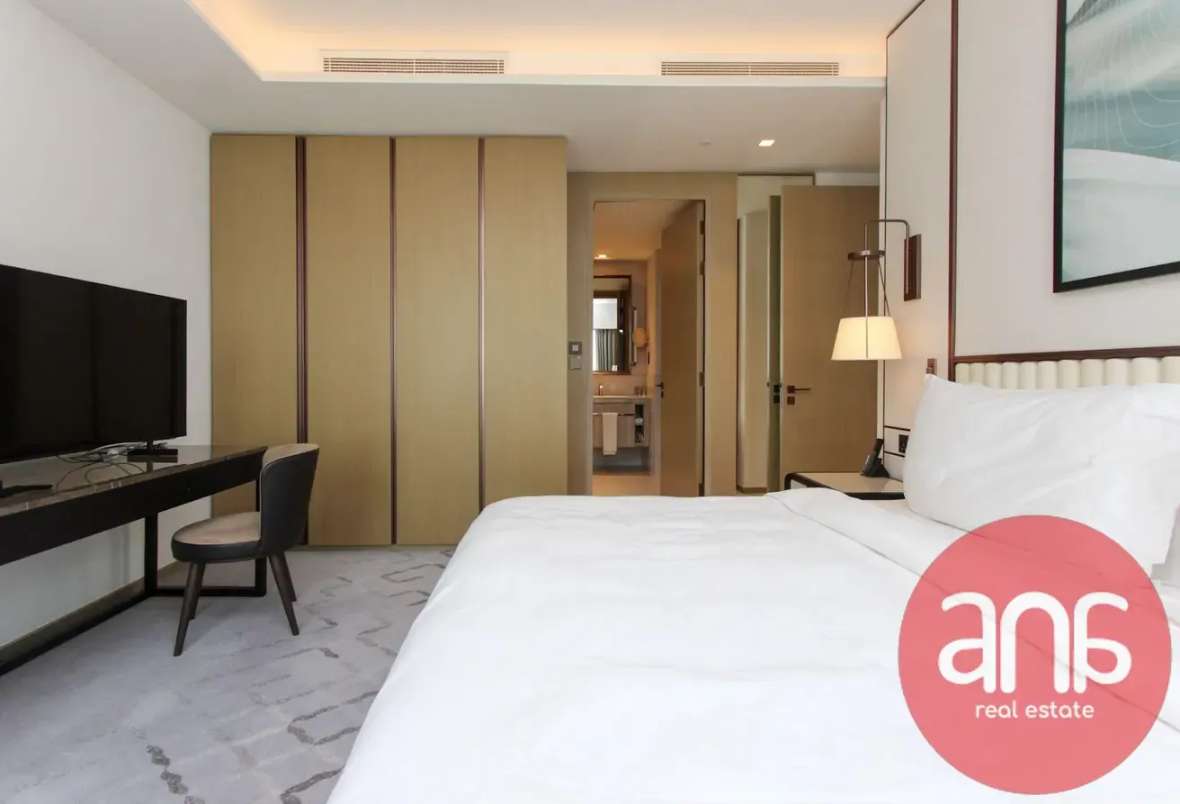 Burj and Sea View | Low Floor | Furnished