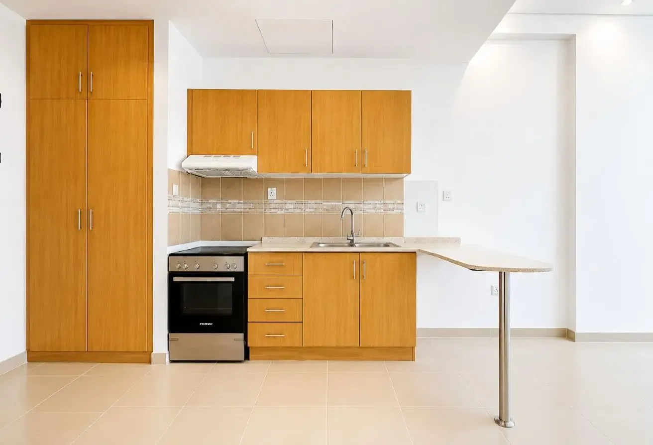 Spacious 1BHK | Semi-Open Kitchen | ASB Tower
