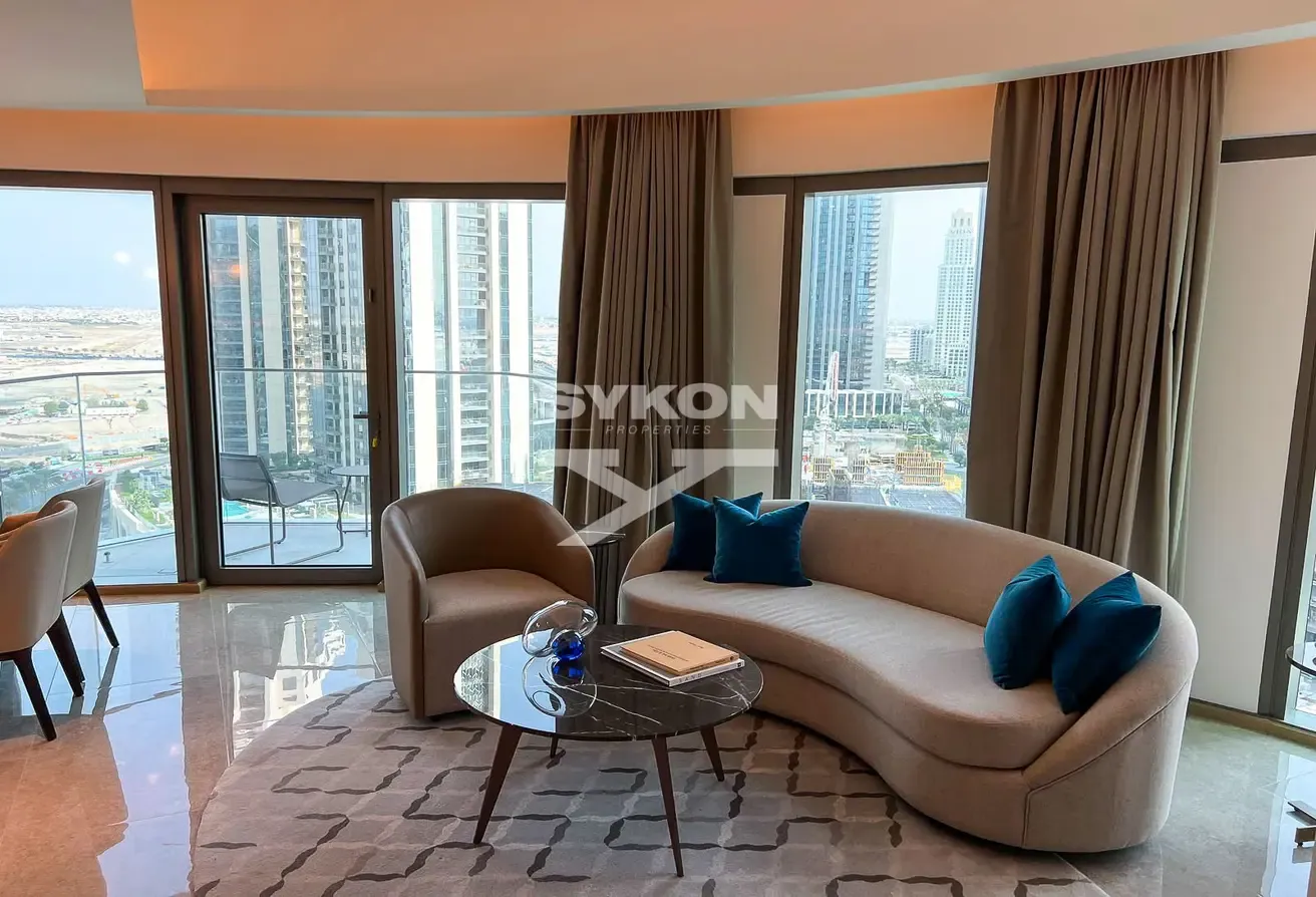 Furnished |  2 Bedroom | Marina and Creek Views