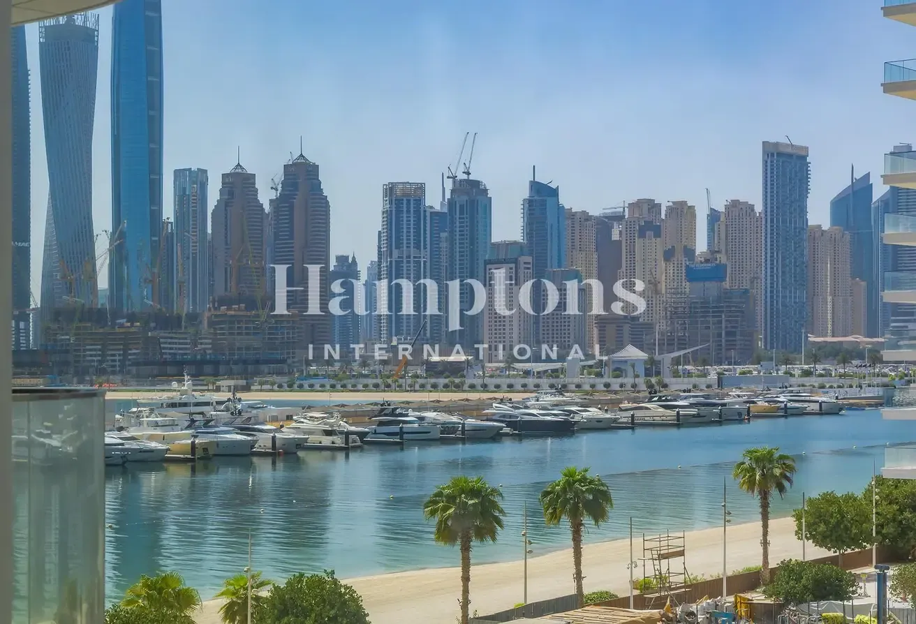 Palm-Park and Marina Views | Furnished | 2YR PP