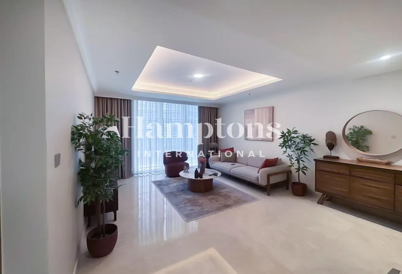 Palm-Park and Marina Views | Furnished | 2YR PP