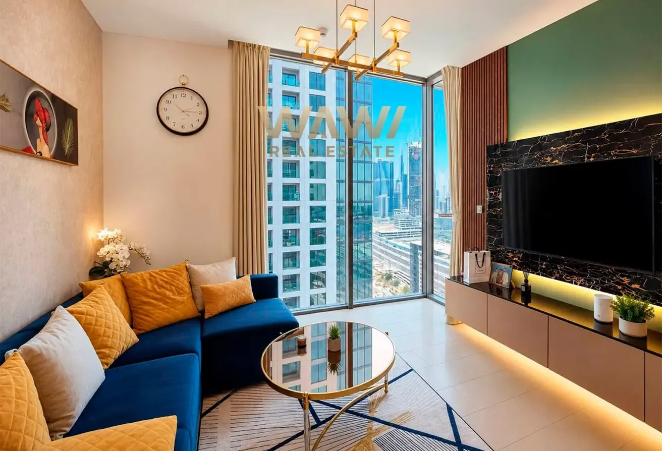 Bright 1 BR | Burj Khalifa View | High Floor