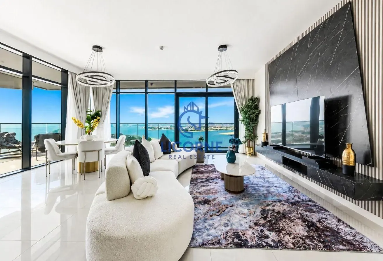 PALM SEA VIEW | FURNISHED | HIGH FLOOR
