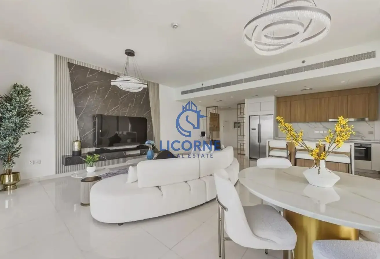 PALM SEA VIEW | FURNISHED | HIGH FLOOR