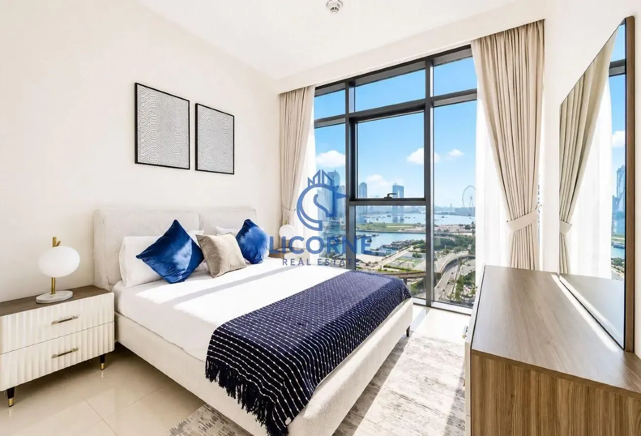 PALM SEA VIEW | FURNISHED | HIGH FLOOR