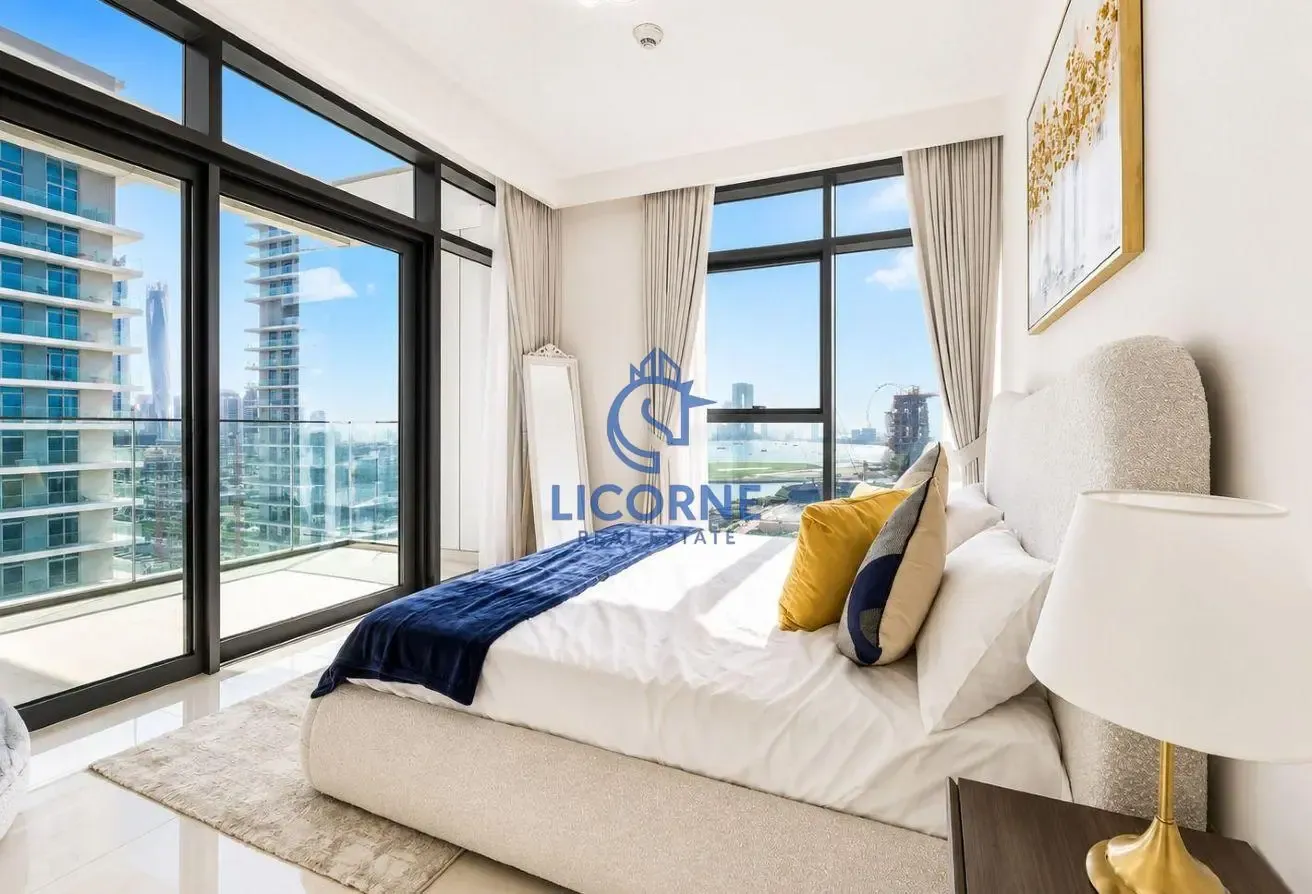 PALM SEA VIEW | FURNISHED | HIGH FLOOR