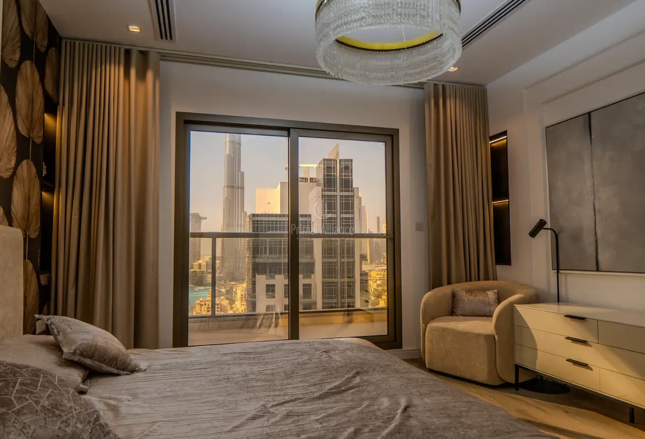 Upgraded | Burj Khalifa and Fountains View | High Floor