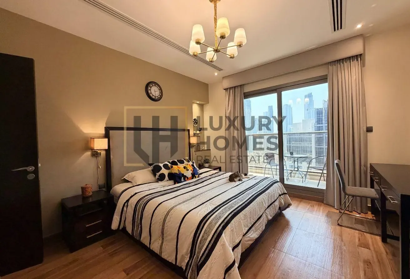 Burj Khalifa View | High Floor | Vacant