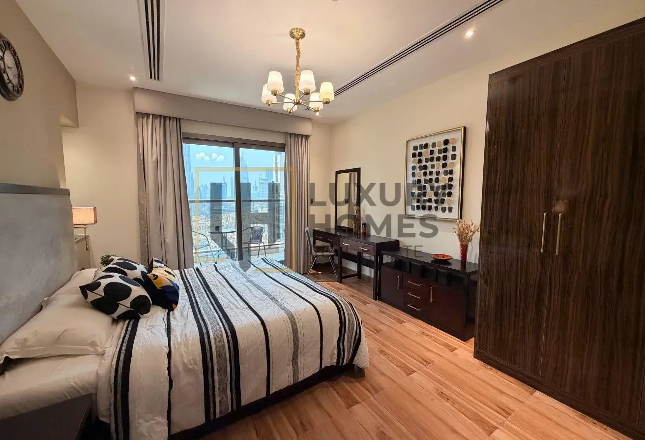 Burj Khalifa View | High Floor | Vacant