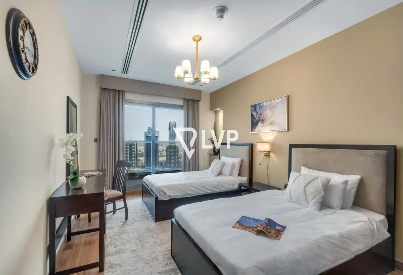 Furnished | Canal & Community View | High Floor