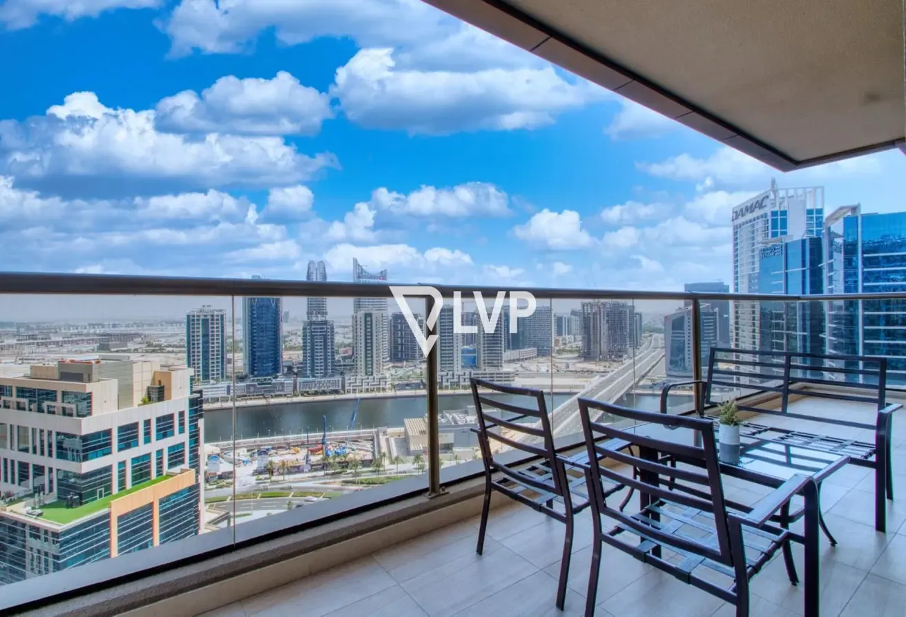 Furnished | Canal & Community View | High Floor
