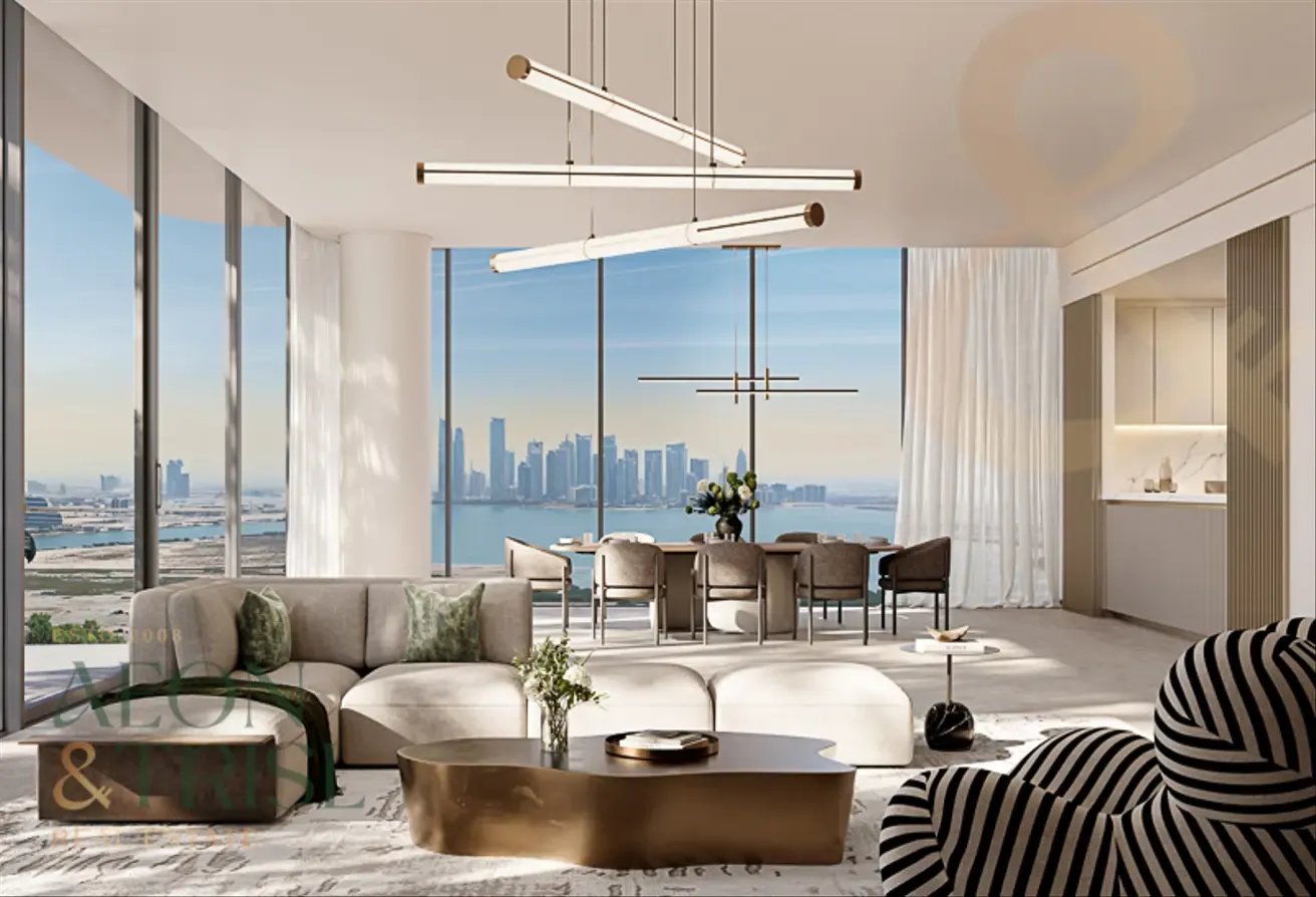 Panoramic Sea View | Tower B | 4BR + Maid
