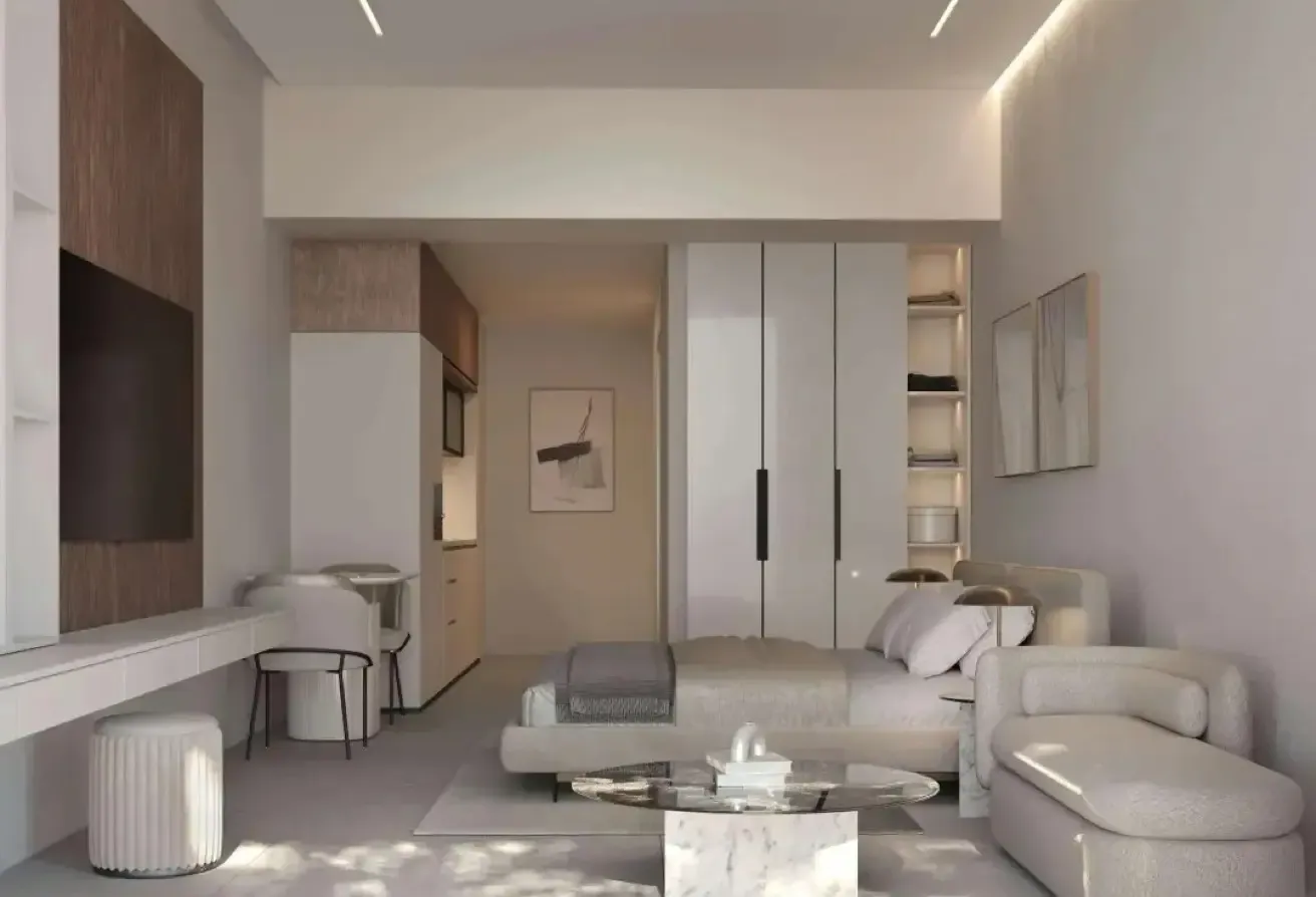 Huge Studio layout | High Floor | Fully Furnished