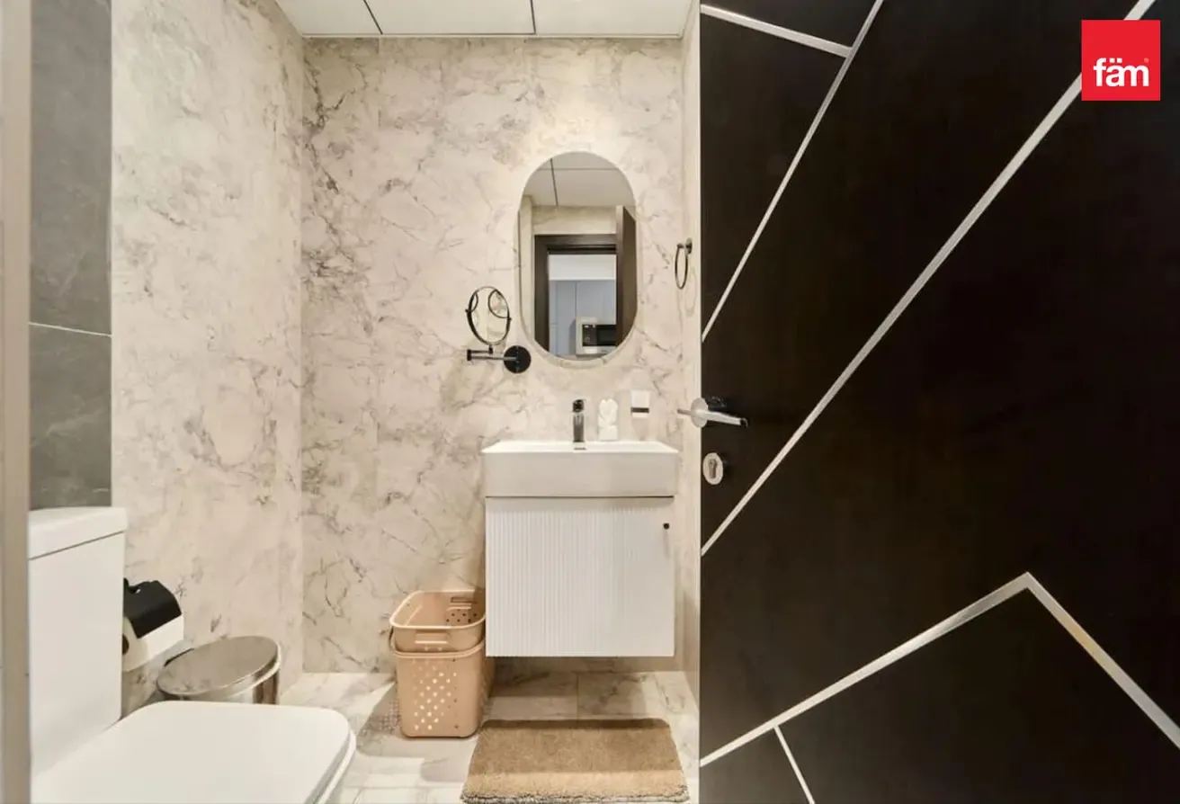 Bright Furnished Studio | Scenic Pool View