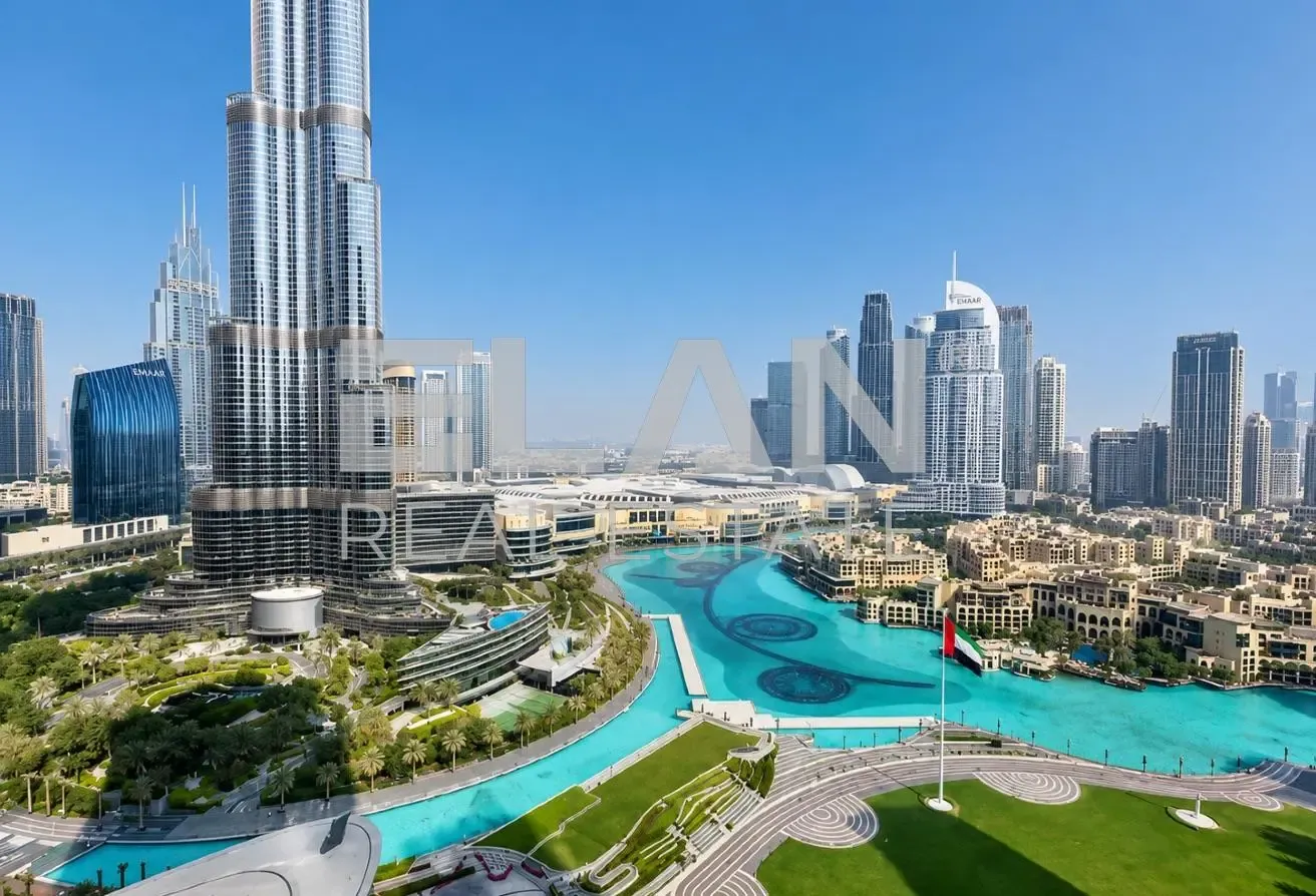 Unfurnished | Burj and Fountain Views | Bright