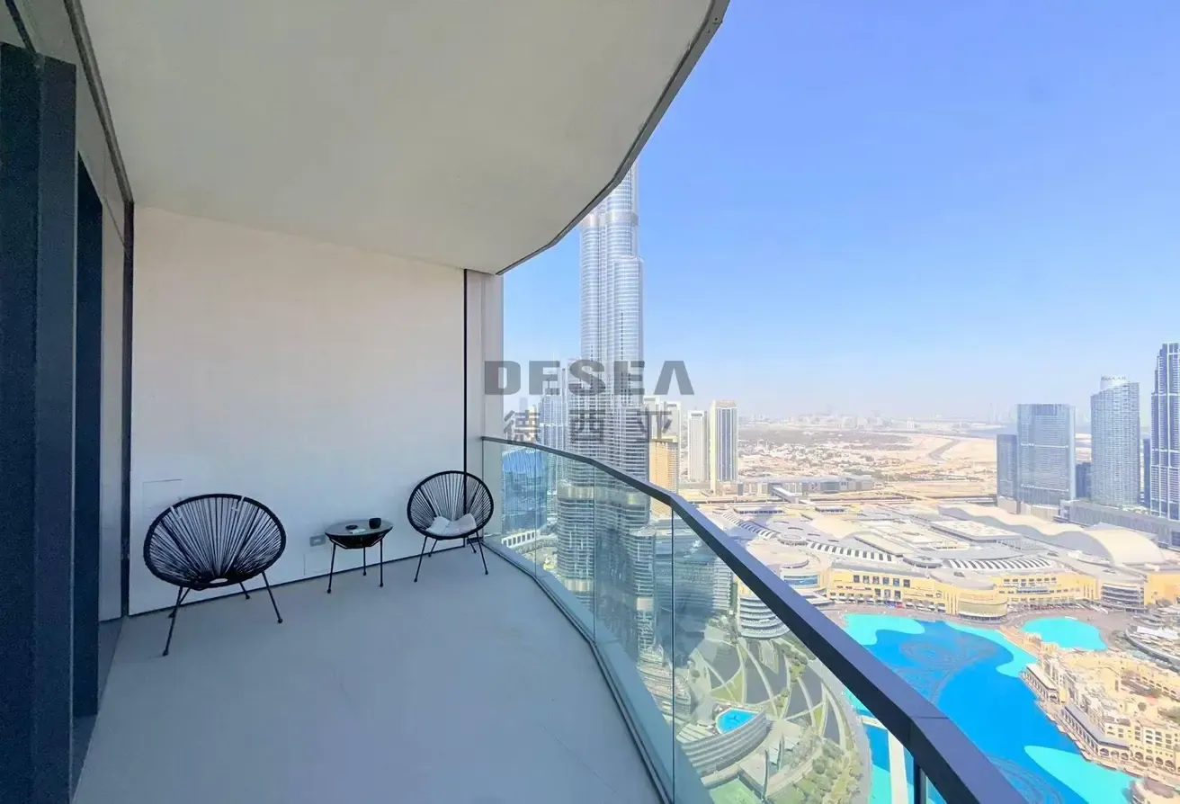 Burj & Fountain View | High Floor | Luxury Unit