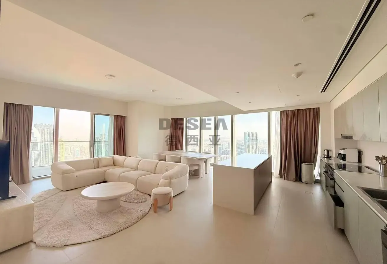 Burj & Fountain View | High Floor | Luxury Unit