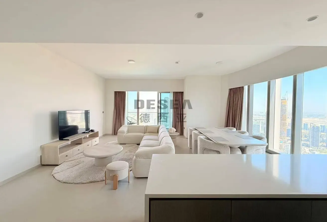 Burj & Fountain View | High Floor | Luxury Unit