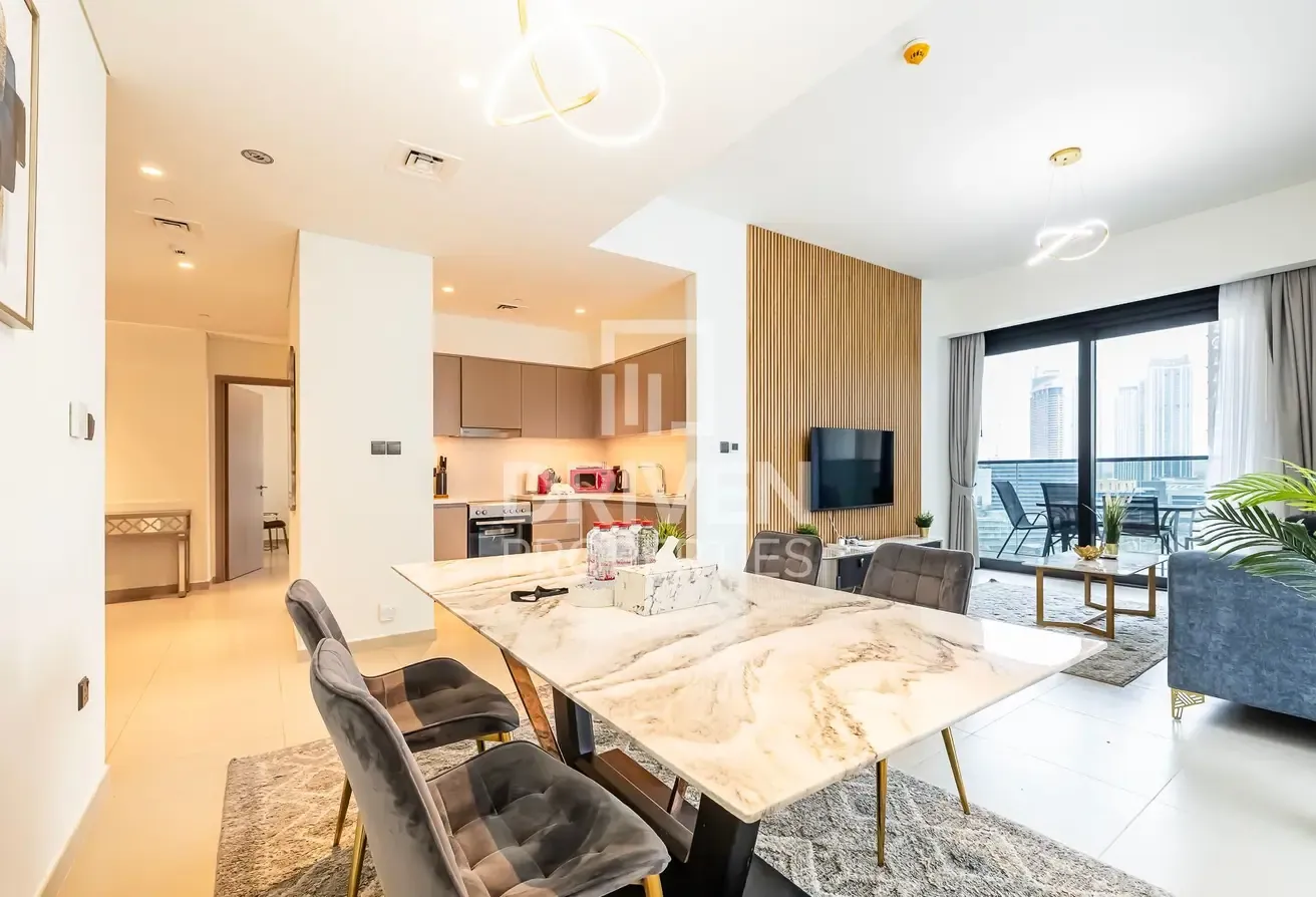 Burj Khalifa View | Furnished | Large Layout