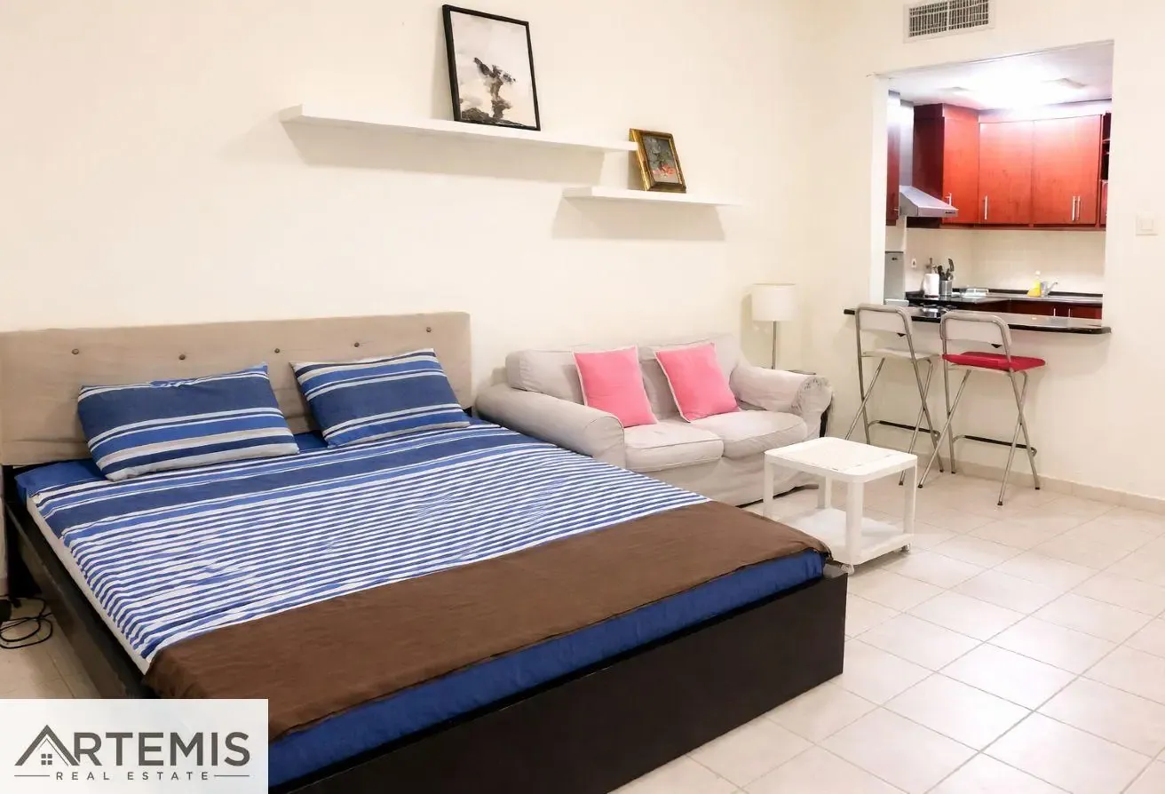 Pool View |Bright Studio |Multiple Cheques|Vacant