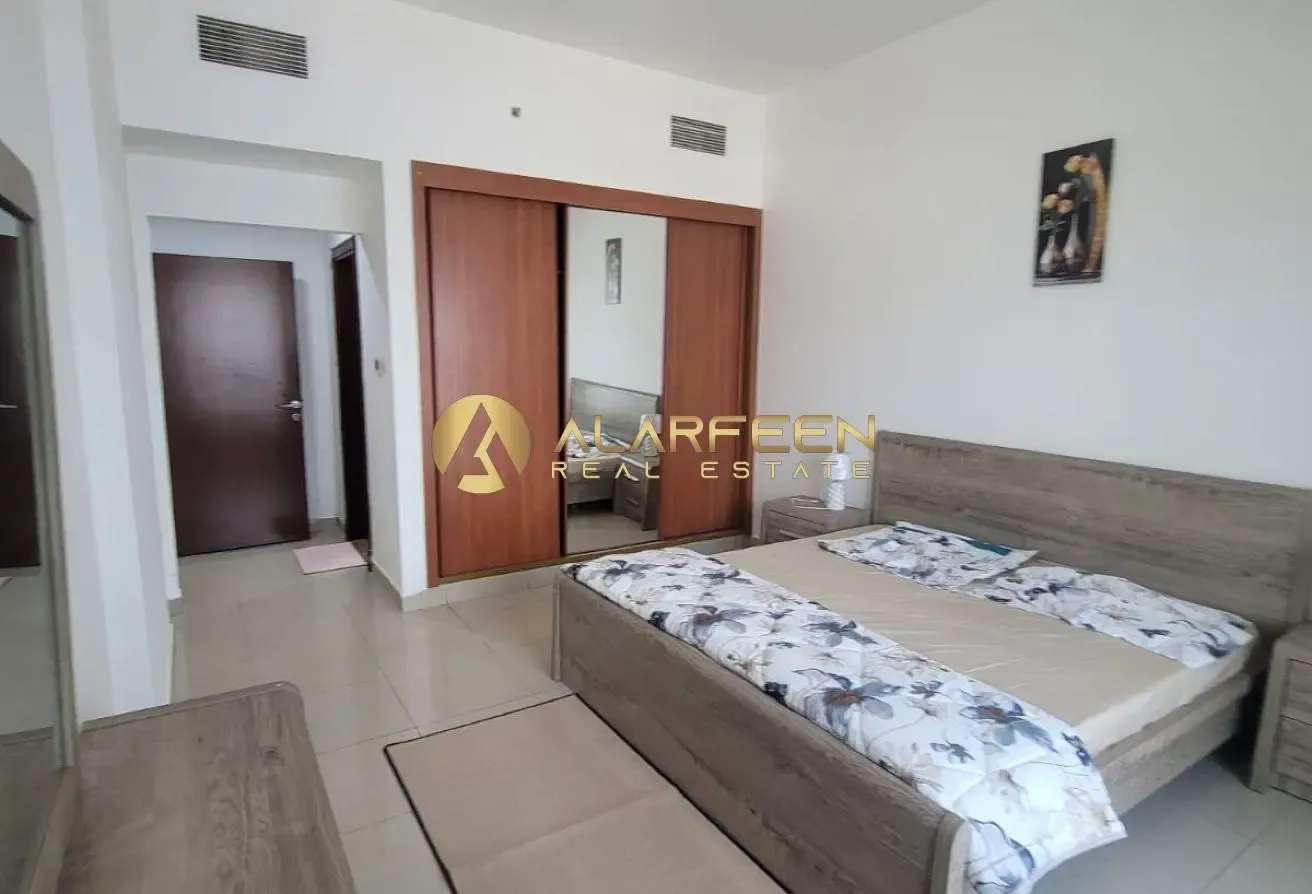 Furnished 1BR Apartment | Axis 2 | Balcony & City