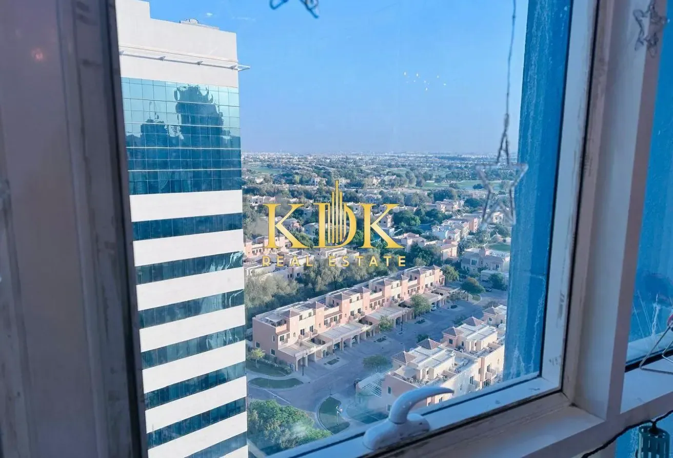 High-Floor 1BR | Golf & City View | Furnished