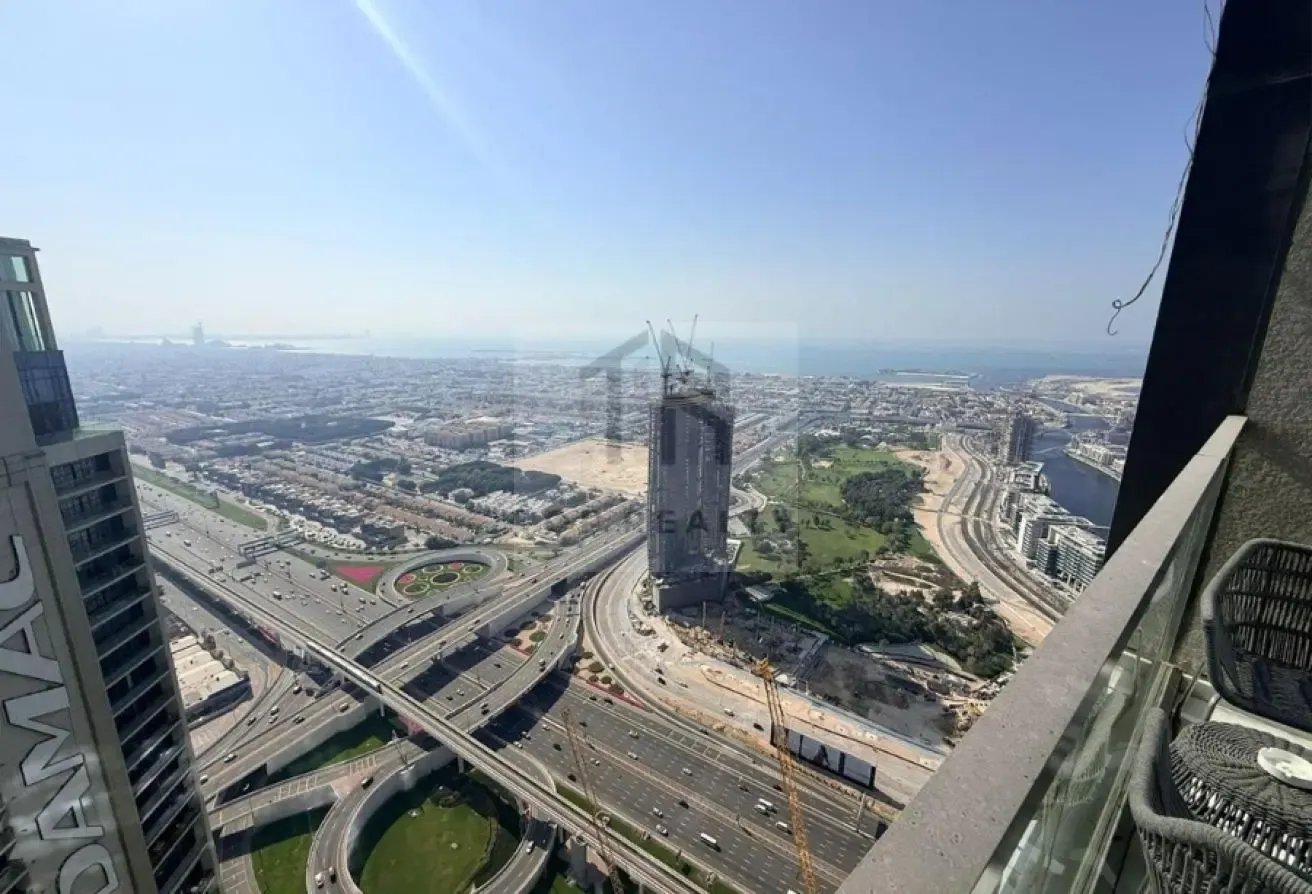 High Floor Fully Furnished 2BR with Sea View