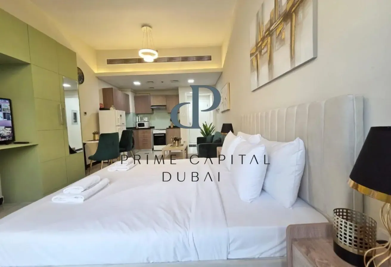 Furnished Studio | Balcony and Pool Access