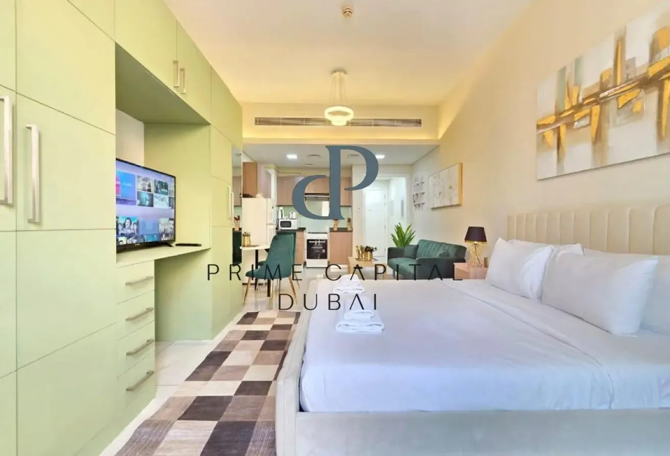 Furnished Studio | Balcony and Pool Access