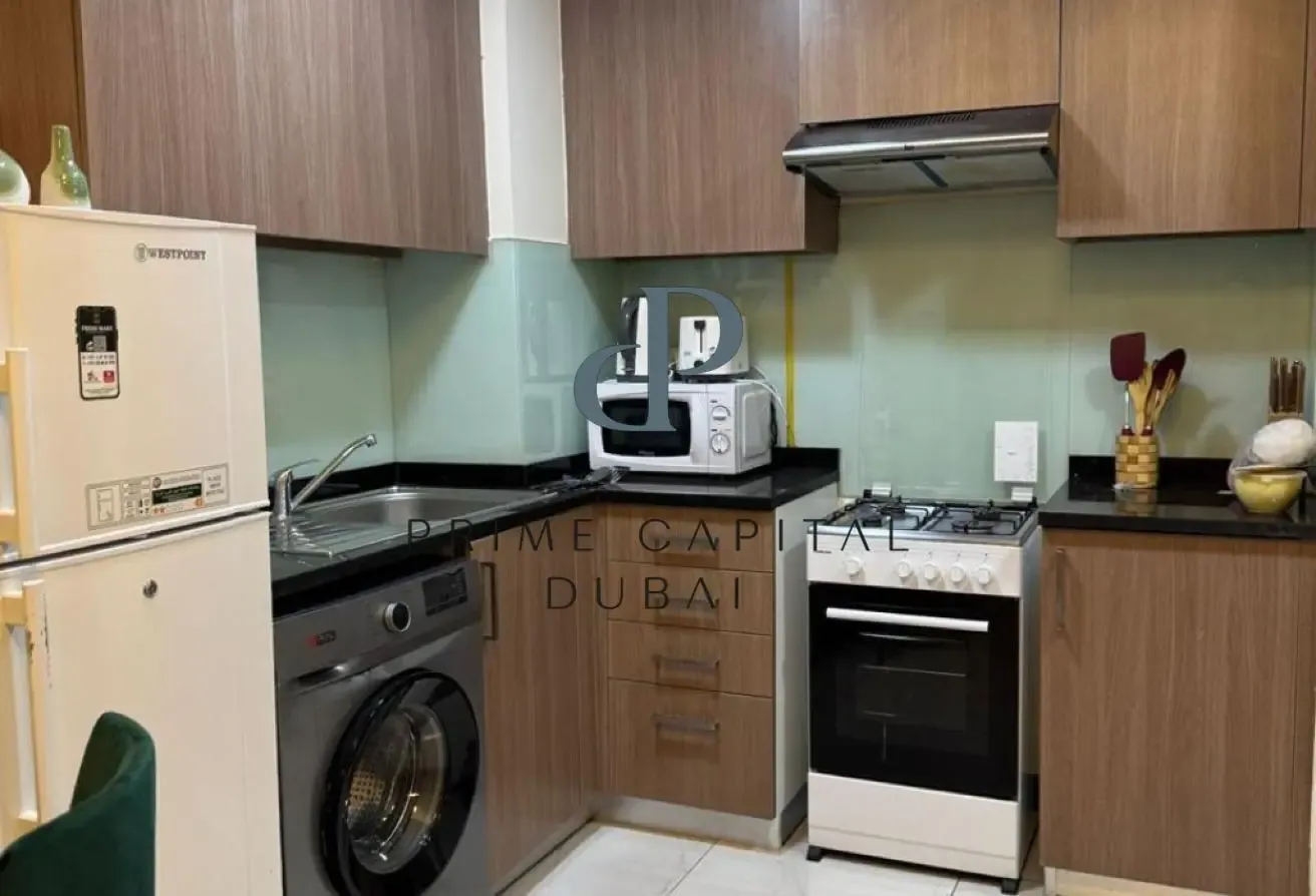 Furnished Studio | Balcony and Pool Access