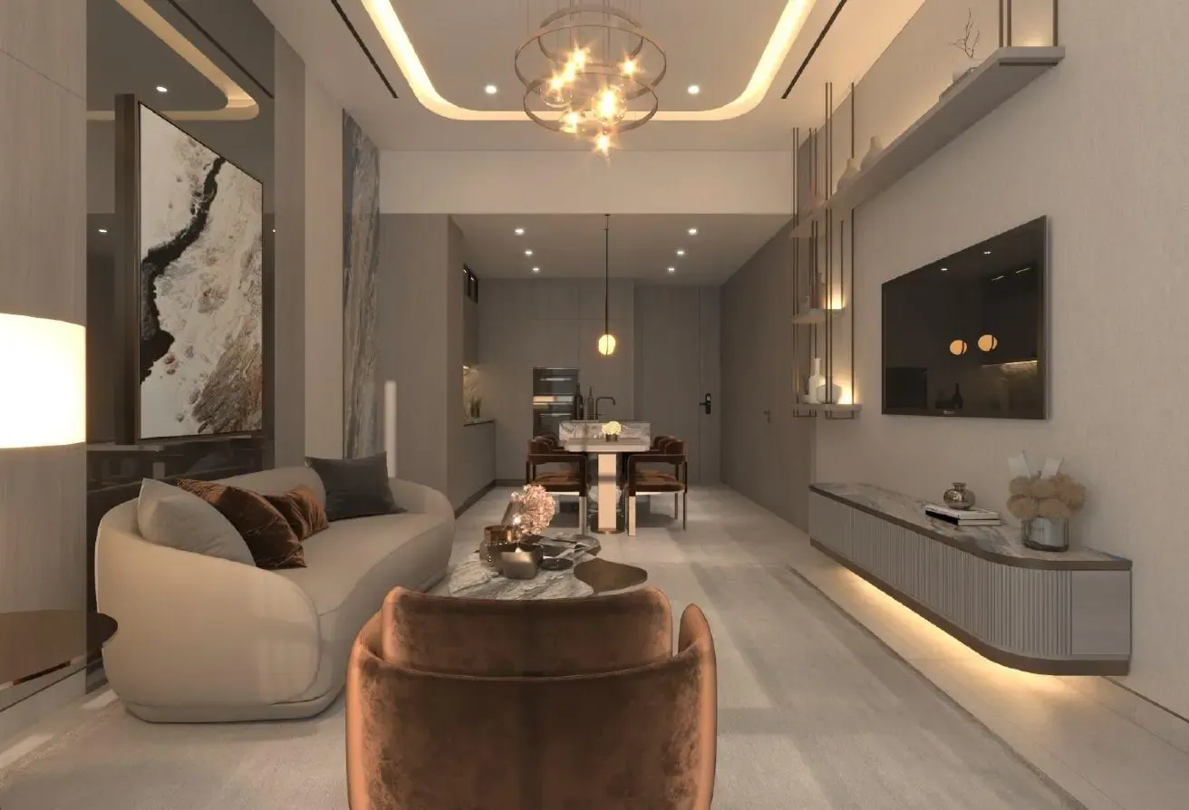 Modern 1BR with Private Pool | Prime Location