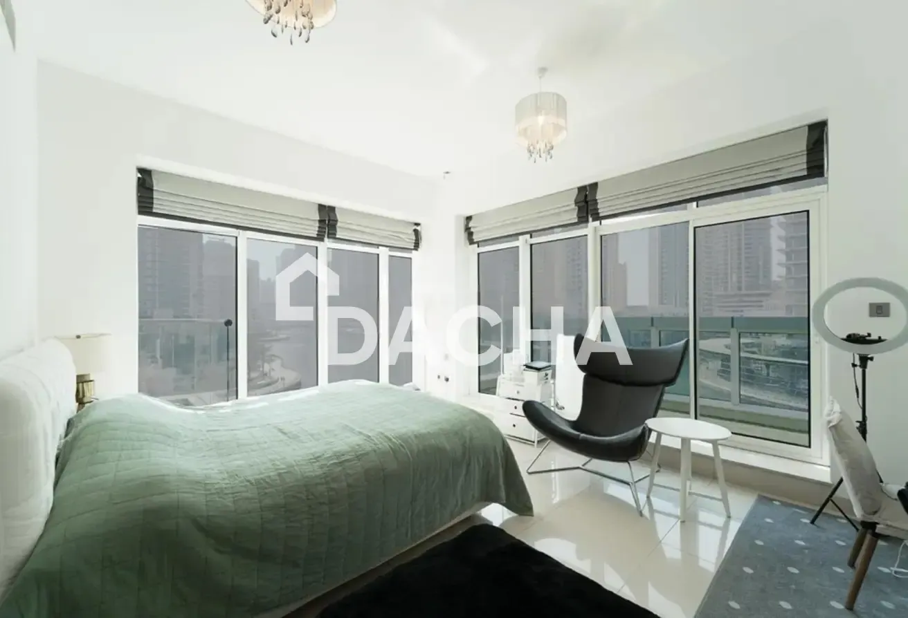 Full Marina View | 2 Bed + Maid | Spacious
