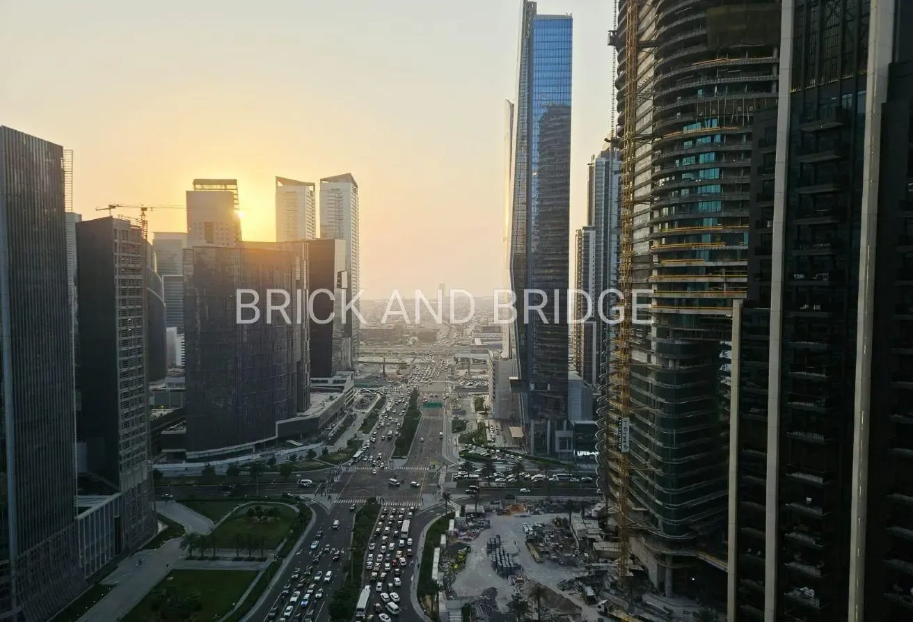 Sleek Modern 1BR | High Floor | Burj / Canal View