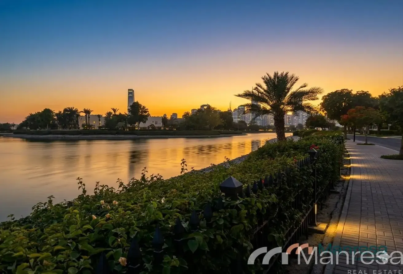 8 BR Lake View Emirates Hills Villa with Porsche