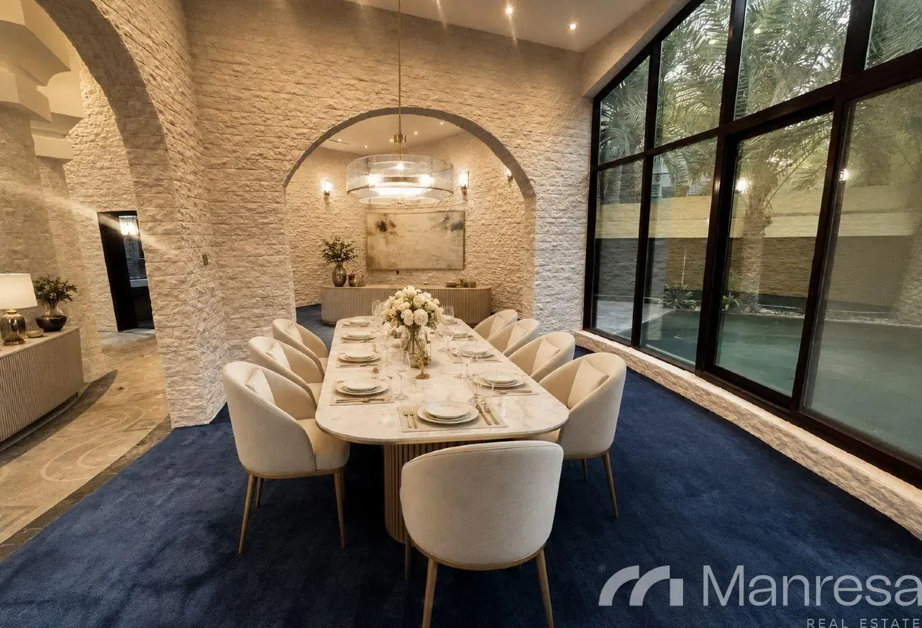 8 BR Lake View Emirates Hills Villa with Porsche