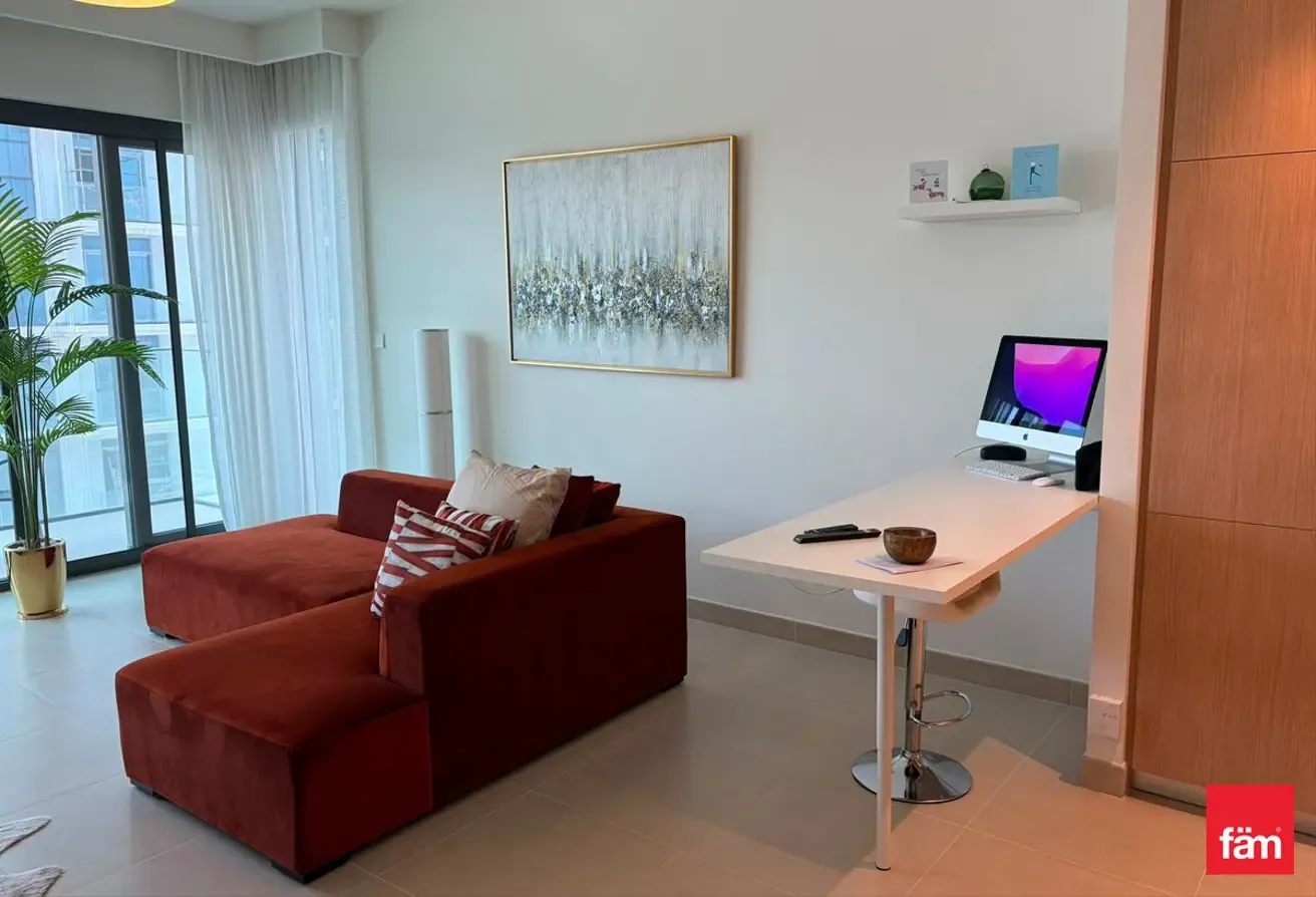 Burj And Canal Pool View | Semi Furnished | Ready