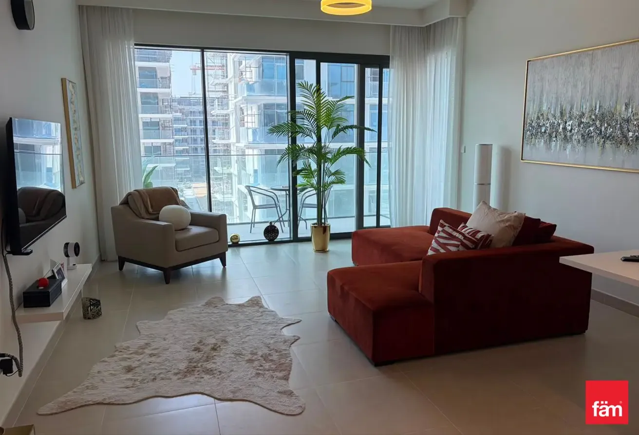 Burj And Canal Pool View  | Semi Furnished | Ready