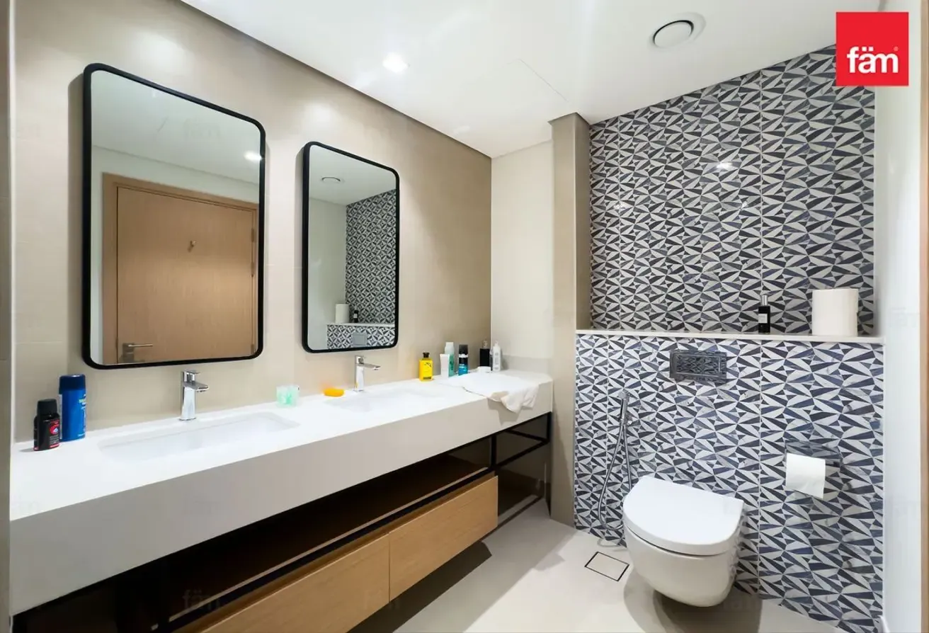 Burj And Canal Pool View  | Semi Furnished | Ready