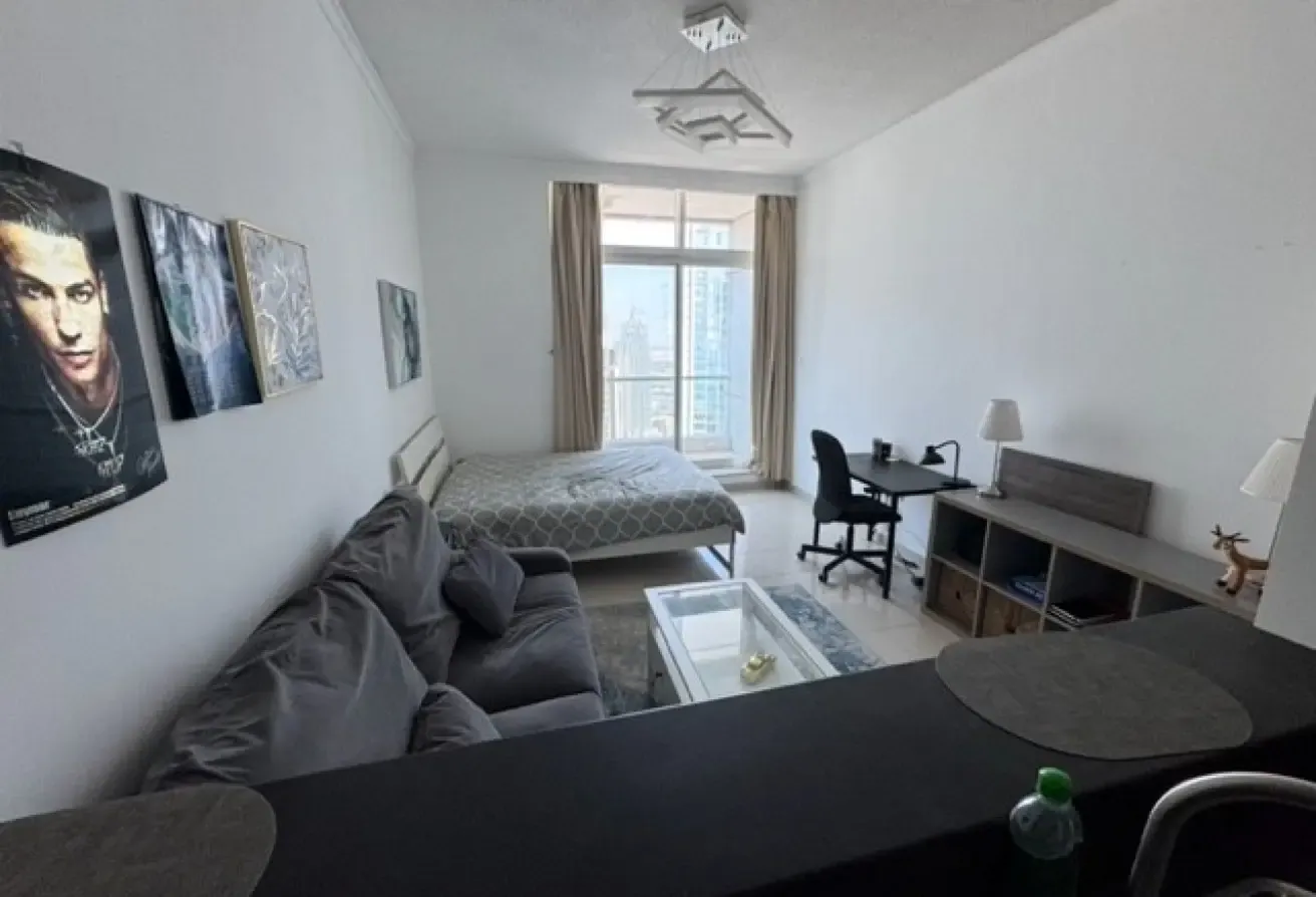 Modern Studio | High Floor | Sea and Marina View
