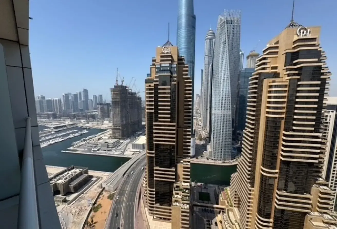 Modern Studio | High Floor | Sea and Marina View