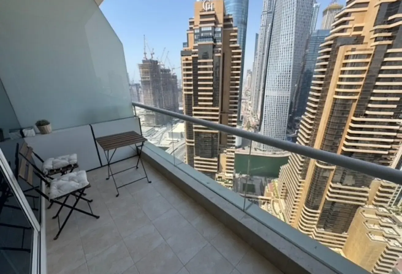 Modern Studio | High Floor | Sea and Marina View