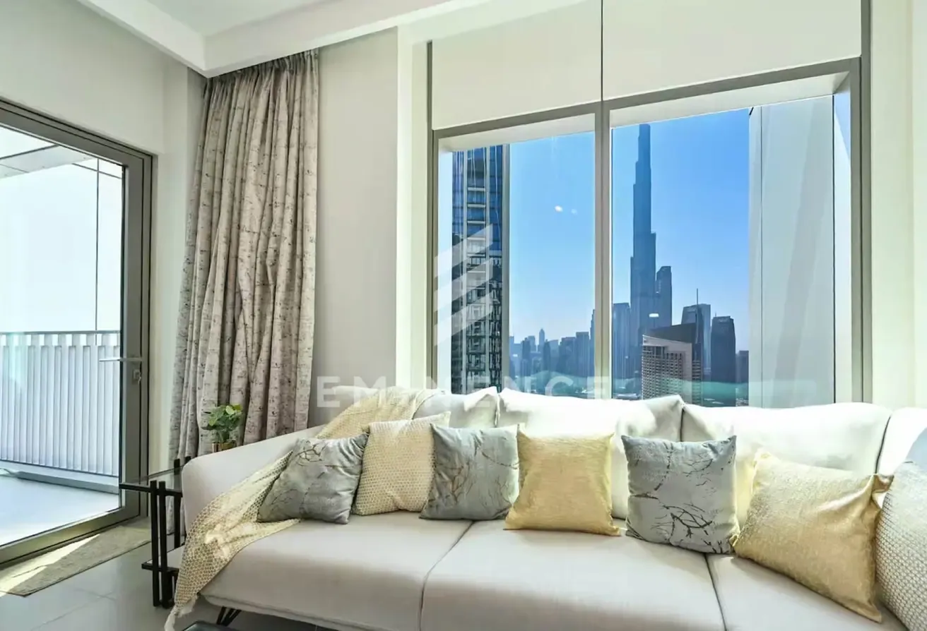 Fully Furnished | Burj Khalifa View | High floor