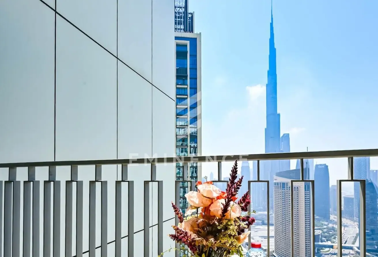 Fully Furnished | Burj Khalifa View | High floor