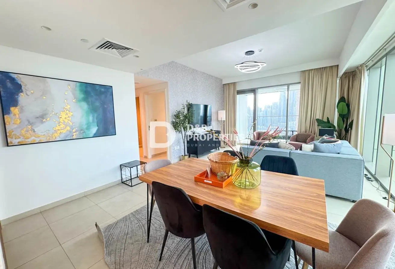 High FLR | Maids | Burj and Fountain View | Vacant