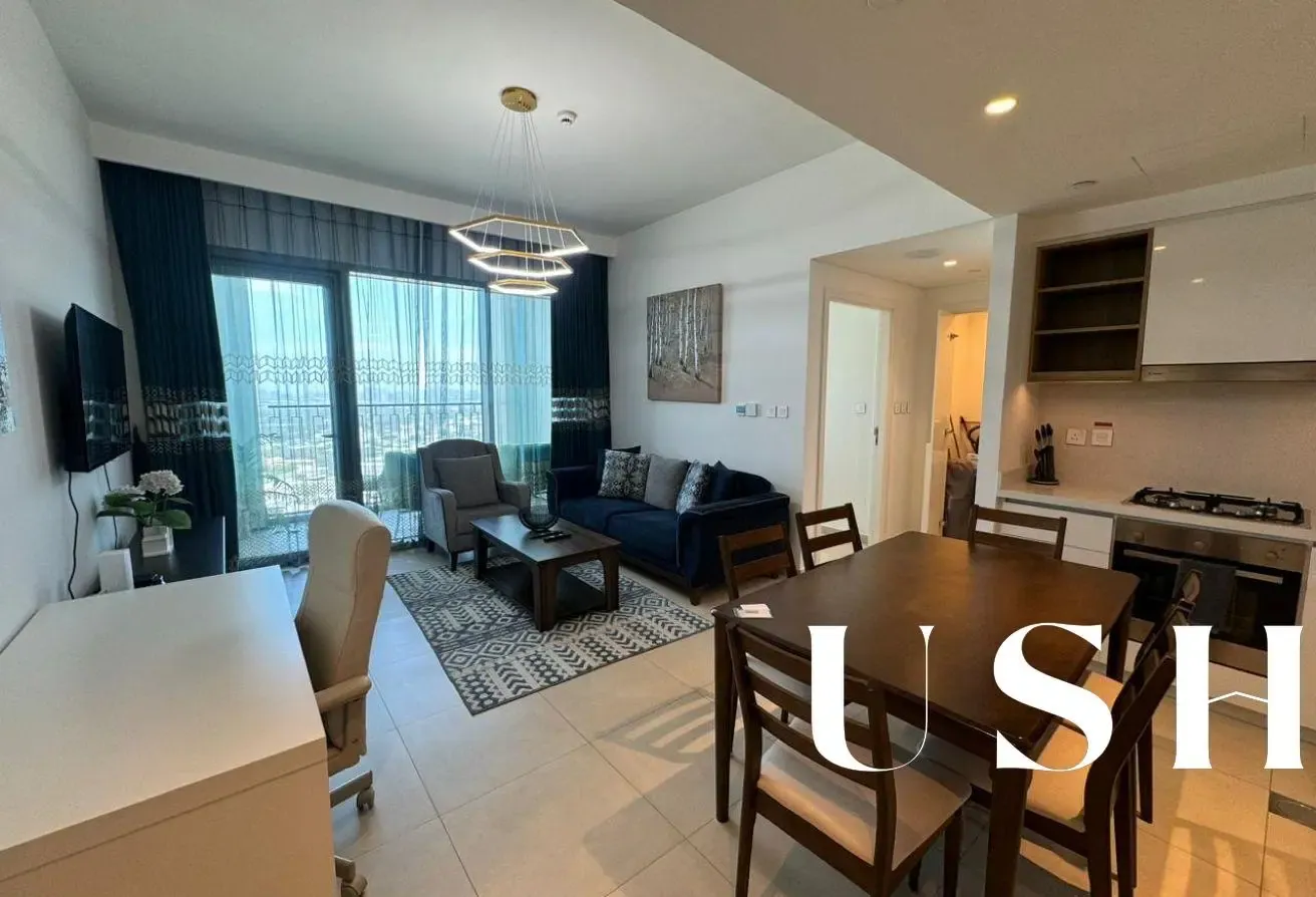 1BR-High Foor-Furnished-M/Cheques-Multiple Options