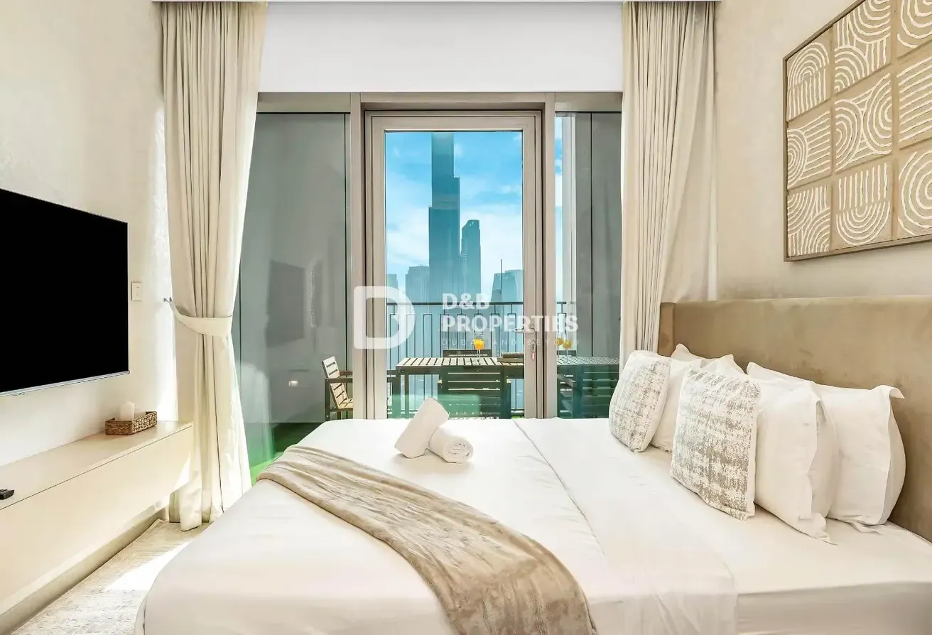 High FLR | Burj and Fountain View | Furnished